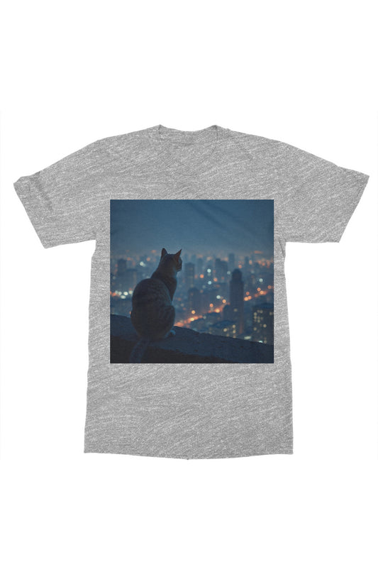 Cat among the city